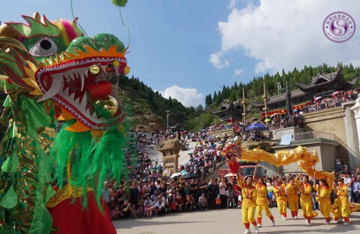 榆林黑龙潭道观举行传统龙文化旅游庙会